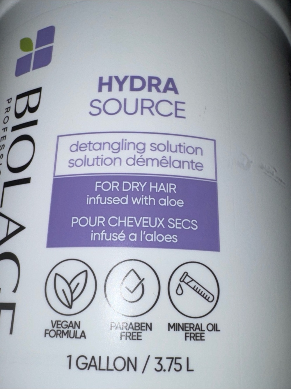 Biolage Hydra Source Detangling Conditioner - Purple